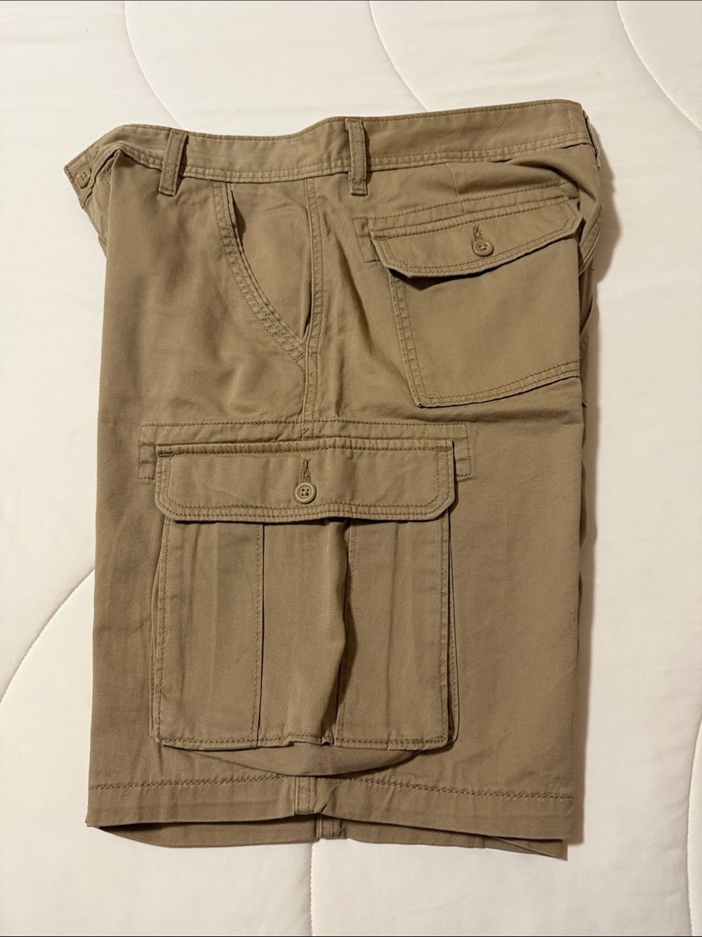 Signature by Levi Strauss Men's Tan Cargo Shorts - Picture 6 of 6